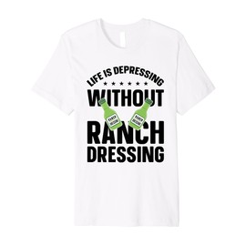 Ranch Dressing Mix Powder Packets Organic Ranch Seasoning Premium T-Shirt