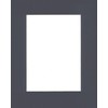 22x28 Navy Blue Picture Mats with White Core Bevel Cut