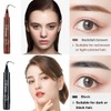 AWCCXMYM 3PCS Light Brown Eyebrow Pencils for Women Waterproof Long-Lasting