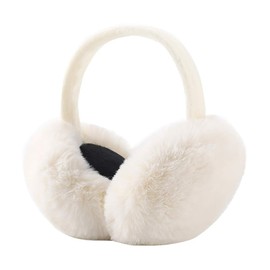 Winter Ear Warmers Women's Earmuffs Women's Winter Foldable Removable Plush Ear Muffs Ear Warmers Women's Warm Cold Protection Cold Winter Accessories Outdoor Earmuffs Ear Warmer for Women Girls,