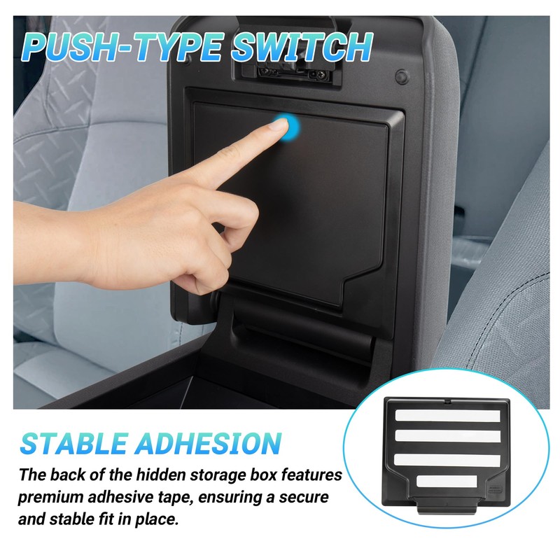 Sinminou Center Console Organizer Set for 2025-2026 Toyota 4Runner 6th