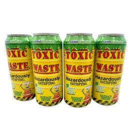 Imaginings3, Inc. Toxic Waste Energy Drink 16oz Cans 4pk 160mg Caffeine - Sociable Sour Apple