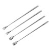 4Pcs 304 Stainless Steel Coffee Spoon Long Handle Coffee Spoon