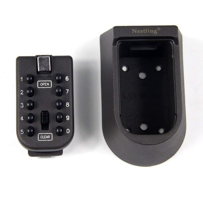Combination Key Lock Box - Best Outdoor Wall Mounted Safe