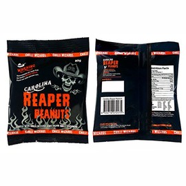 Insane Reaper Peanuts - Hot as Hell Seasoned Peanuts 2 x 80g - Twin Pack