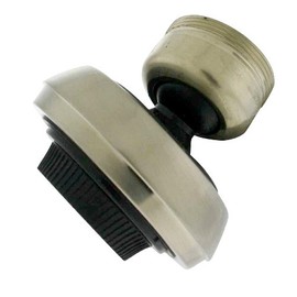 2.2 GPM Brushed Nickel Kitchen Faucet Compact Aerator Plastic Bubble Stream Swivel Spray Stream