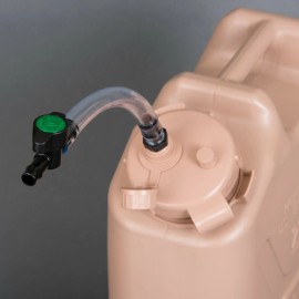 MWC Pour Spout w/ TAN Scepter Cap- for your Scepter & LCI Military WATER Cans