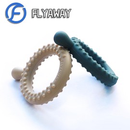 Sensory Chew Toys for Autistic Children 4 Pack, Silicone Sensory Toys for Toddlers 1-3 Chewy Necklaces for Kids Adults with Autism ADHD SPD, Q Shape Teething Toys for Baby Oral Motor Stimulation