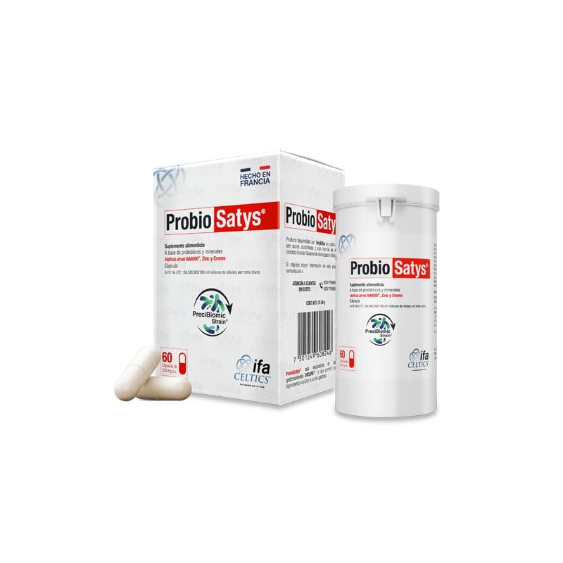 Probiosatys (Probióticos y Minerales) Suplemento Alimenticio - Caja con 60