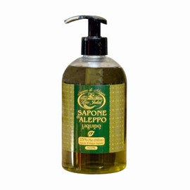 BIO JALAL - Aleppo Soap Liquid Soap 25% Laurel Oil - 500 ml - 100% Natural - Traditional Formula from Turkey - Suitable for All Skin Types and for the Treatment of Acne and Eczema