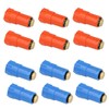 Construction Plug Set 1/2 Inch with Brass Thread and Zero