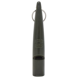 ACME Dog Whistle No. 210.5 with Instructions - The Original from England: Loud and Far-reaching (Khaki Green)