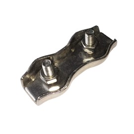 Sunload Duplex Wire Rope Clamp Stainless Steel AISI 316 V4A, 5 mm