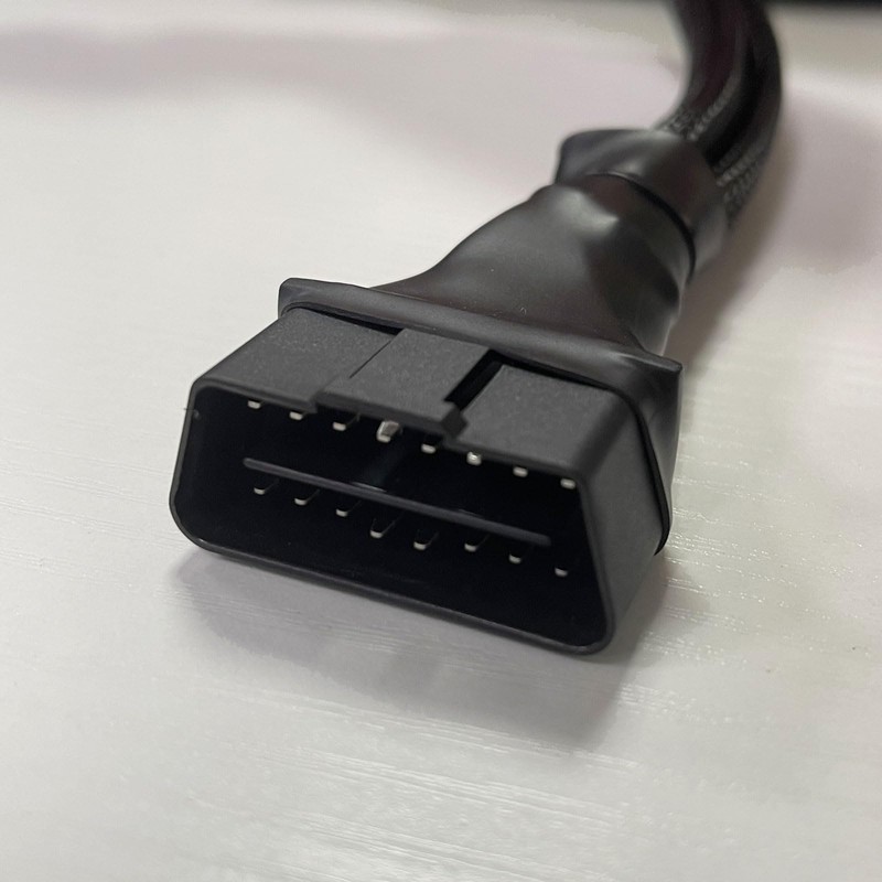 JUTA OBD2 Splitter Extension Cable Adapter 1 Male and 2