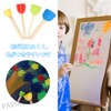 PAVIKE Sponge Brushes [Set of 8] Stencil Sponge Sponge Foam