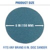 Starcke Premium 6 Inch Hook and Loop Grip Sanding Discs