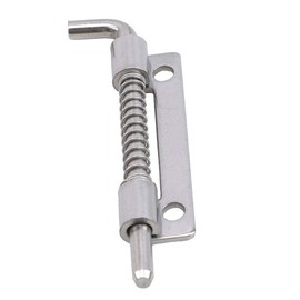Stainless Steel Spring Loaded Latch Faster Locking Bolt Lock for Door Shed Gate or Tailgate Trailer Garage