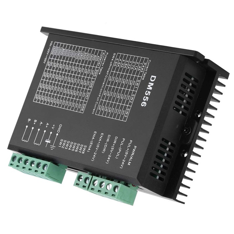 lyrlody DM556 2-Phase Stepper Motor Driver 42/57 Stepper Motor Driver