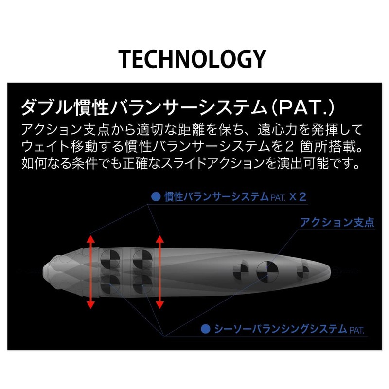 Megabass DOG-X DIAMANTE SW GG Inabauer