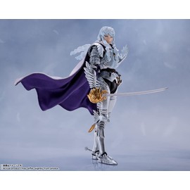 BANDAI SPIRITS S.H. Figuarts Berserk Griffith (Light Hawk), Approx. 6.1 inches (155 mm), ABS & PVC & Fabric, Pre-painted Action Figure