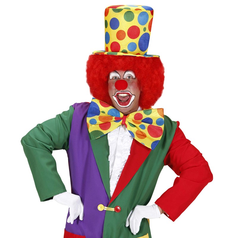 Clown Top Clown Hats Caps & Headwear for Fancy Dress