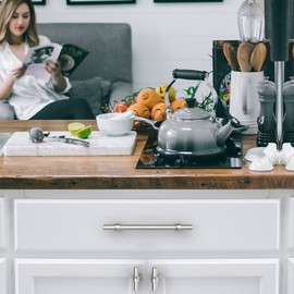 FURNIWARE Cabinet Fittings Knobs, Pack of 10, Drawer Knobs, Kitchen Door Knobs, Cabinet Hardware Knobs, Brushed Satin Nickel