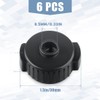 Pack of 6 Cymbal Nuts, Professional Cymbal Quick Release Cap,