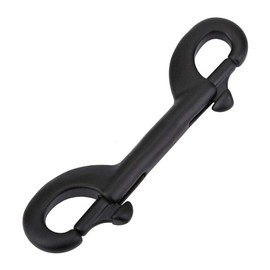Keenso Double End Snap Hook, 3 Types Durable Stainless Steel Double Ended Clip Hook Bolt Snap Scuba Diving Buckle Clip Hook for BCD, Weight-Bearing Belt, Diving Equipment(100mm) s