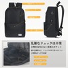 AISFA Men's Rucksack Backpack, PC Bag, Business Backpack, Large Capacity,