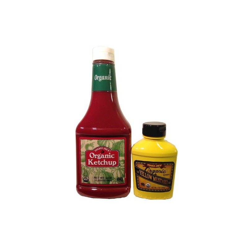 Trader Joes Organic Ketchup & Mustard
