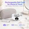 Electric Nail Clippers, 3-Speed Automatic Nail Trimmer for Fingernails and