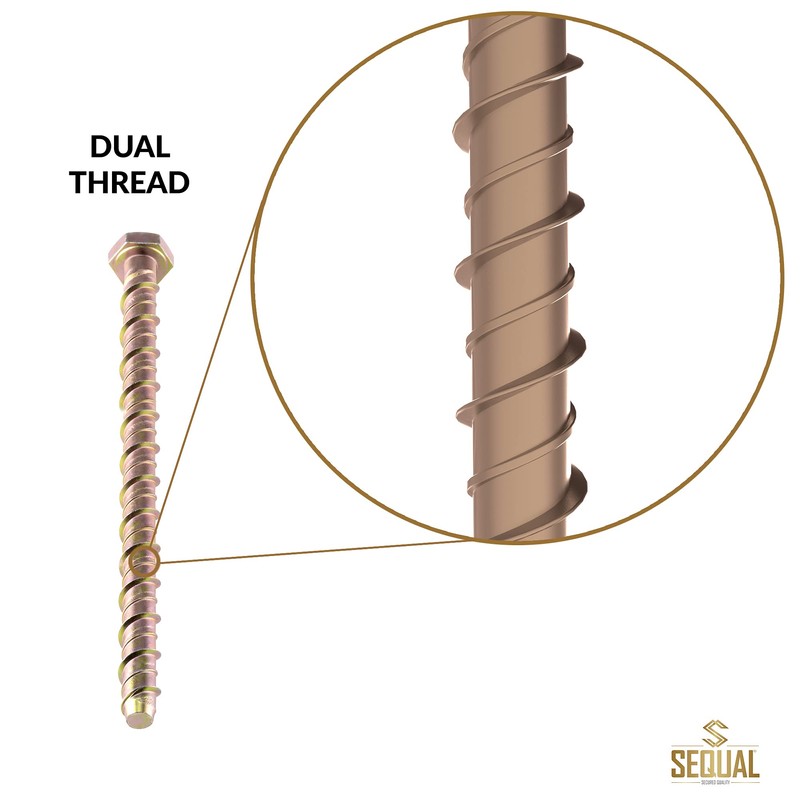 Sequal ZEUS Bolts (M10 x 100mm)