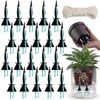 20 Pack Self Watering Spikes for Plants with Wick Rope,Medium