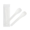 100 Disposable Sugar Fibre Ice Cream Sticks - Individually Wrapped,