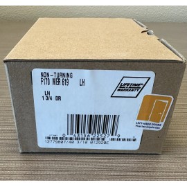 Schlage F170 MER 619 LH Satin Nickel Finish Non-Turning Dummy Fixed Merano Lever