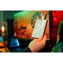 SureFire Pyrodrive Gaming SSD USB 3.2 Gen 1 1TB White 2.5 Inch