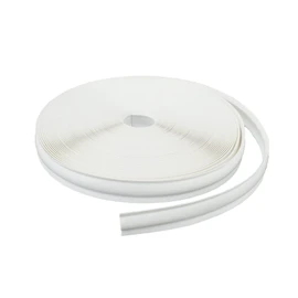 RV Vinyl Trim Molding Insert 3/4" White for RV Camper Travel Trailer Screw Cover Gutter Corner Channel Outside Seam roof Edge Track Heavy Duty Trim(50 ft)
