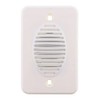 W-Box Technologies 1GANGCHIM Single Gang 3-Tone Chime, 12-24Vdc, White