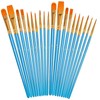 Lgqsunfa Small Paint Brushes Set,Detail Paint Brushes,20 Pcs Acrylic Paint