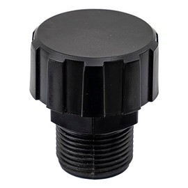 Buyers Products HBF12P DC Hydraulic Power Unit Poly Breather Cap, Free Flow Ventilator for Reservoir, Oil-Resistant, 3/4 NPT