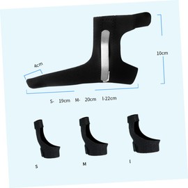 Minkissy Boy Girl Thumb Support Brace Black Thumb Splint for Joint Treatment for Ages Lightweight and Breathable for Arthritis and Sports Protection