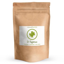 D-Tagatose Powder - 250 g - Natural Sugar Alternative - Pure Vegetable - Glycemic Index of 3 - Low Calorie - Gentle on Teeth