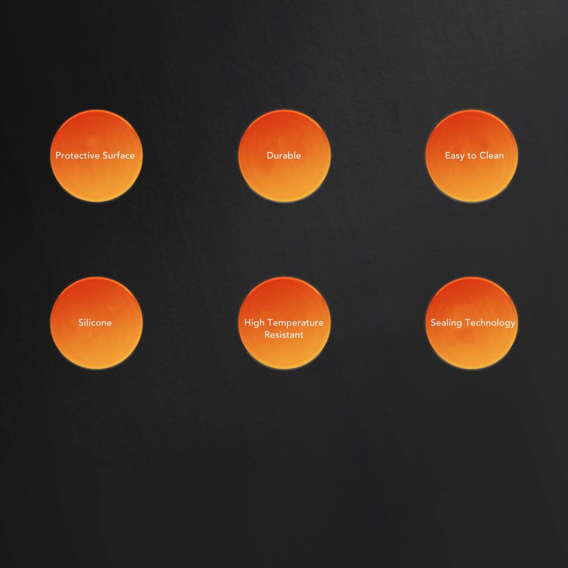 Silicone Griddle Mat Silicone Protective Mat Cover Grill Cover for