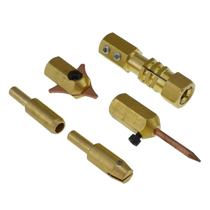 Ronyme Spots Welding Tip Detachable Triangle Piece Spots Welding Sliding