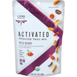 Living Intentions Trail Mix Wild Berry Sprouted 7 oz (Pack of 6)