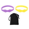 2pcs Patella Knee Strap Silicone Tendon Support Breathable Soft Knee