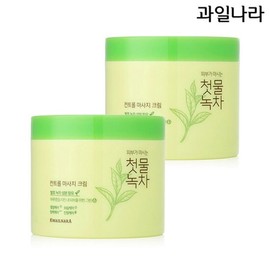 First Flush Green Tea 첫물녹차 컨트롤 마사지크림 300g x 2개 First Flush Green Tea Control Massage Cream 300g x 2 packs