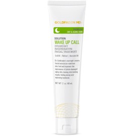 Dr. Goldfadens Wake Up Call Night Facial Moisturizer Night Cream for Dry & Aging Skin | w/Alpha Lipoic Acid, Avocado Oil Retinol, Co-enzyme Q10 2.0 Fl Oz