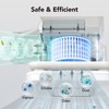 OREiN 2 in 1 Bathroom Exhaust Fan with LED Light,