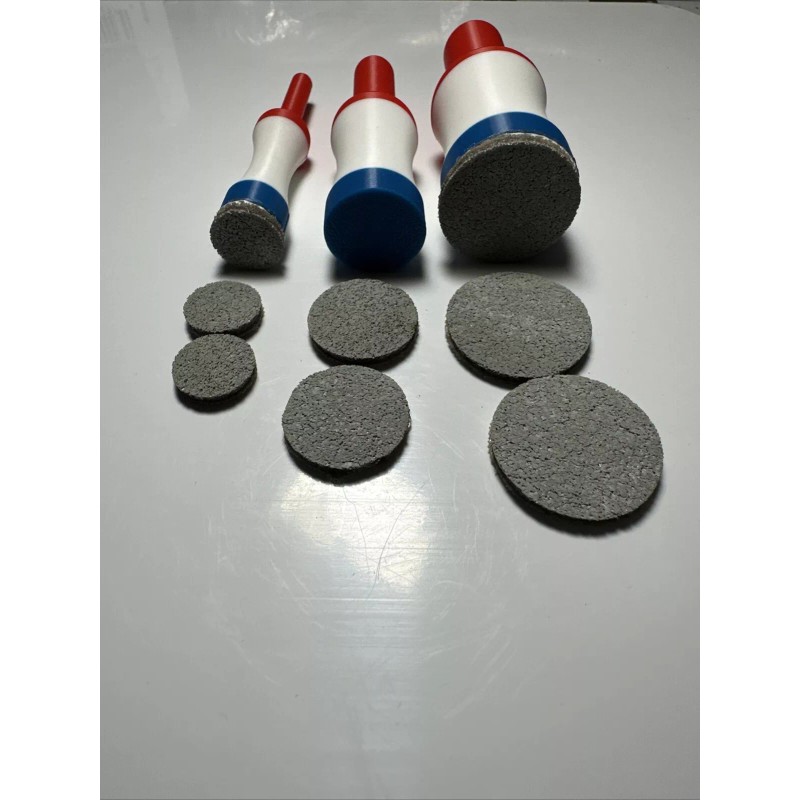 American Dream Custom Paint 3pc GOLD LEAF SPINNING SET 1/2